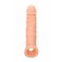 RealRock Penis Sleeve 8 - penismouw (21 cm) - natuur