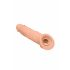 RealRock Penis Sleeve 8 - penismouw (21 cm) - natuur