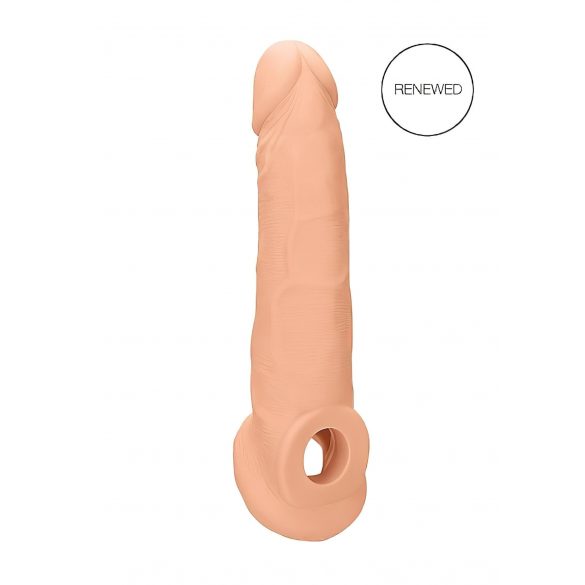 RealRock Penis Sleeve 9 - penis huls (21,5 cm) - natuurlijk