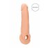 RealRock Penis Sleeve 9 - penis huls (21,5 cm) - natuurlijk