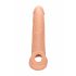 RealRock Penis Sleeve 9 - penis huls (21,5 cm) - natuurlijk