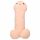 Knuffelbare penis knuffel - 100 cm (naturel)