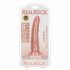 RealRock Slim - Zuinbasis Realistische Dildo - 15,5cm (natuurlijk)