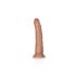 RealRock Slank – zuignap realistische dildo 15,5 cm (donker natuur)