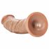 RealRock - realistische dildo met zuignap - 15,5cm (donker natuur)