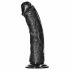 RealRock - realistische dildo met zuignap - 15,5cm (zwart)