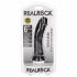 RealRock - realistische dildo met zuignap - 15,5cm (zwart)