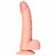 RealRock - realistische dildo met zuignap en balzak - 15,5cm (natuurlijk)