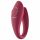 Raytech Rose - draadloze, waterdichte paren vibrator (rood)