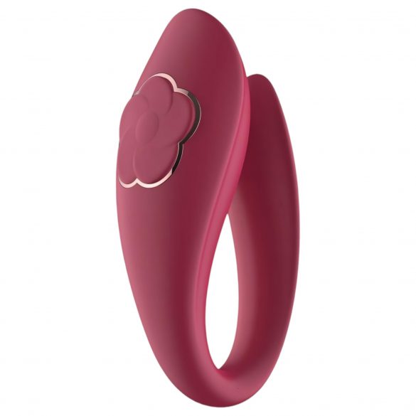 Raytech Rose - draadloze, waterdichte paren vibrator (rood)