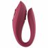 Raytech Rose - draadloze, waterdichte paren vibrator (rood)