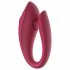 Raytech Rose - draadloze, waterdichte paren vibrator (rood)