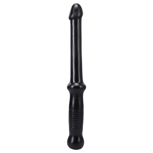 Doc Johnson Anal Push - anaal dildo met handvat (zwart)