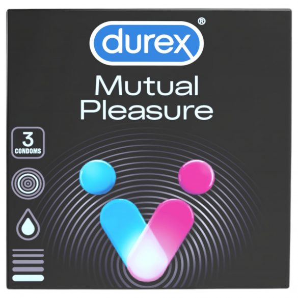 Durex Mutual Pleasure - condooms (3 stuks)