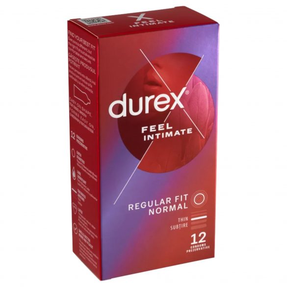 Durex Feel Intimate – dunwandig condoom (12 stuks)