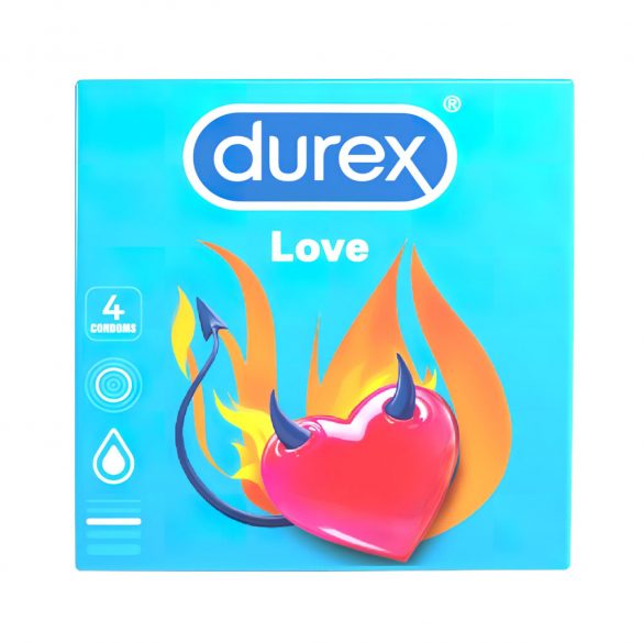 Durex condoom Love - Easy-on (4 stuks)