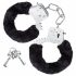 Temptasia Cuffs - pluchen boeien (zwart)