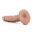 Dr. Skin 5,5 - realistische zuignap dildo - natuur (14 cm)