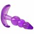 B Yours - bolletjes anaal dildo (paars)