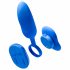 Platanomelón Mobi - oplaadbare, afstandsbediening vibratorset - 2-delig (blauw)