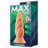 Max & Co Felix - gedraaide anale dildo - 15 cm (naturel)