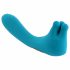 Evolved Heads or Tails - oplaadbare dubbelzijdige vibrator (blauw)