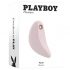 Playboy Palm - oplaadbare, waterdichte 2in1 clitoris vibrator (roze)