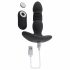 Playboy - oplaadbare, stotende anale vibrator (zwart)