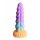 Creature Cocks Mystique - eenhoorn dildo - 21cm (paars-geel)