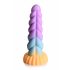 Creature Cocks Mystique - eenhoorn dildo - 21cm (paars-geel)