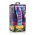 Creature Cocks Mystique - eenhoorn dildo - 21cm (paars-geel)