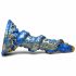 Creature Cocks Kraken - spiraal octopus dildo - 21cm (goud-blauw)