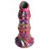 Creature Cocks Larf - ovipositor dildo eieren (regenboog)