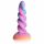 Creature Cocks Maanrijder - lichtgevende eenhoorn dildo (paars-roze)