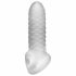 Fat Boy Checker Box - penis sleeve (15cm) - melk wit