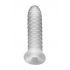 Fat Boy Checker Box - penis sleeve (15cm) - melk wit