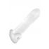 Fat Boy Oorspronkelijk - penis huls (19 cm) - melkwit