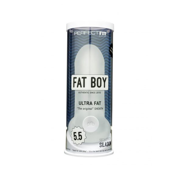 Fat Boy Original Ultra Dik - penismantel (15cm) - melkachtig wit