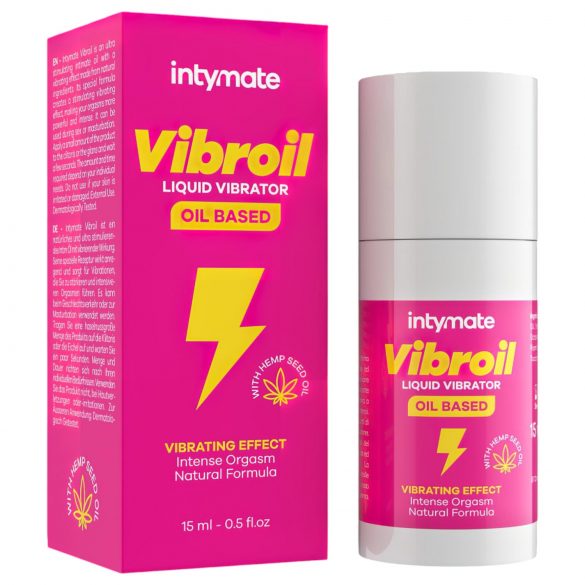 Intymate Vibroil - oliegebaseerde vloeibare vibrator (15ml)