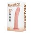 REALROCK - Zuignap vibrator - natuur (20,5 cm)