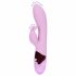 Loveline - oplaadbare konijnenvibrator met clitorisstimulator (roze)