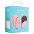 Loveline Tapping Heart - oplaadbare clitorisstimulator vibrator (roze)