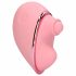 Loveline Tapping Heart - oplaadbare clitorisstimulator vibrator (roze)