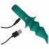 Loveline - oplaadbare parel anale vibrator (groen)