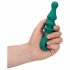 Loveline - oplaadbare parel anale vibrator (groen)