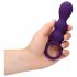 Loveline - oplaadbare anale bolletjesvibrator (paars)