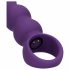 Loveline - oplaadbare anale bolletjesvibrator (paars)