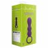 Loveline - oplaadbare anale bolletjesvibrator (paars)