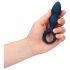 Loveline - anale dildo met handgreep - klein (blauw)