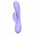 Loveline - oplaadbare vibrator met konijnenvormige clitoris stimulator (paars)